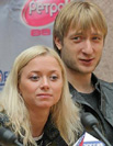 21.Лена и Евгений Плющенко